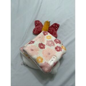 Butterfly Plush Baby Security Blanket Floral Buddy Blankie Soft Dream Gro
